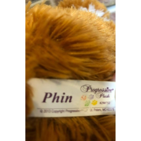 Progressive Plush Phin Fox 10" Furry Stuffed Animal Soft - Picture 6 of 6